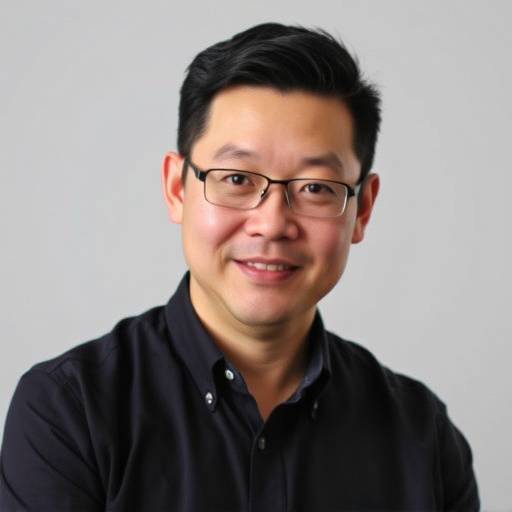 A professional headshot of David Chen, Co-founder and Technical Director of Apex Studios, looking focused and knowledgeable.